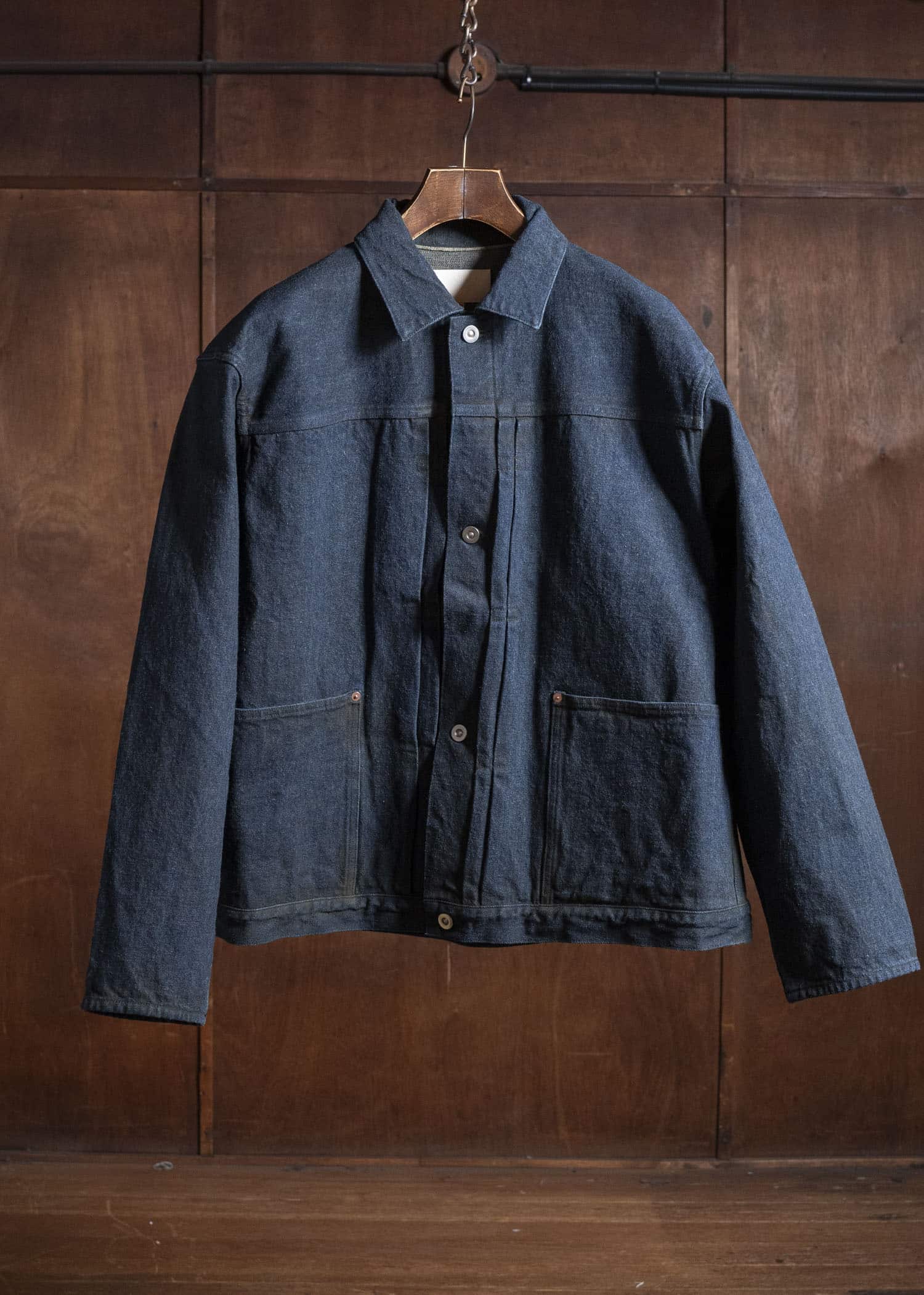 YOKO SAKAMOTO Pleats Jacket YS-25AW-47 YELLOW OCHRE