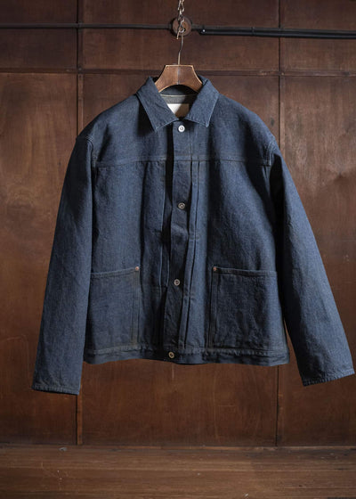 YOKO SAKAMOTO Pleats Jacket YS-25AW-47 YELLOW OCHRE