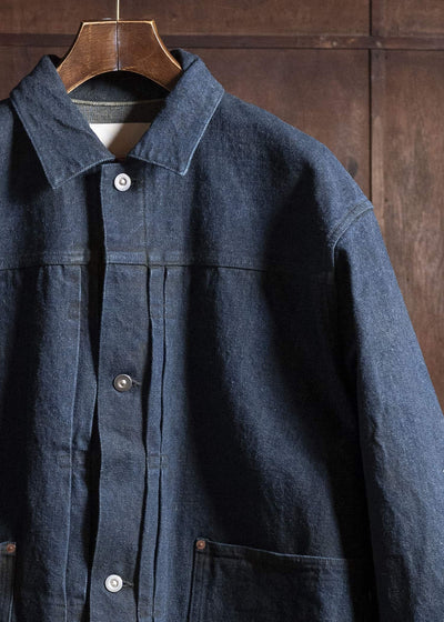 YOKO SAKAMOTO Pleats Jacket YS-25AW-47 YELLOW OCHRE