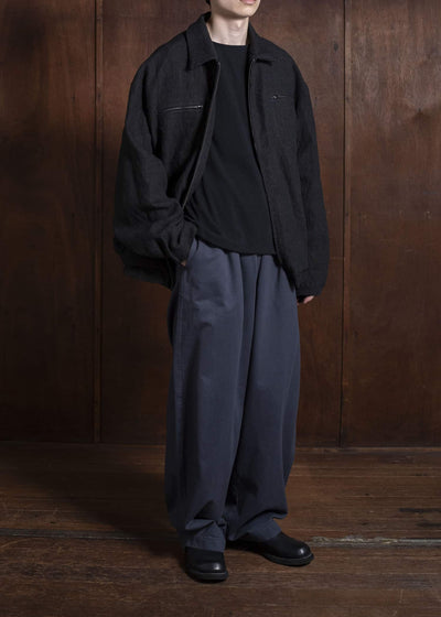 BIBLIOTHERK BLOUSON JACKET BR68-SS25 Black