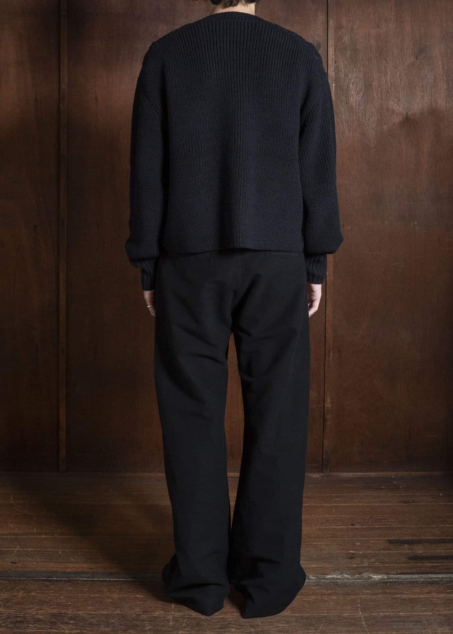 Taiga Takahashi Lot.506-Black Db Cardigan Black