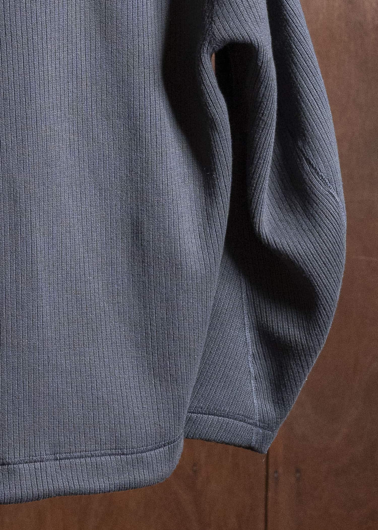 OPPOSE DUALITY OD1042CDG No Collar Rib Zip Top Black