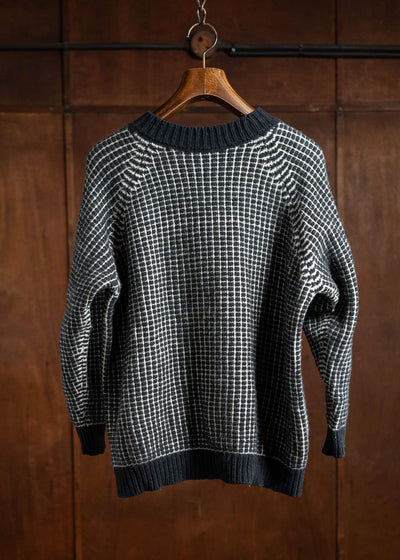 JAN-JAN VAN ESSCHE KNIT#60 LOOSE FIT CREW NECK JUMPER