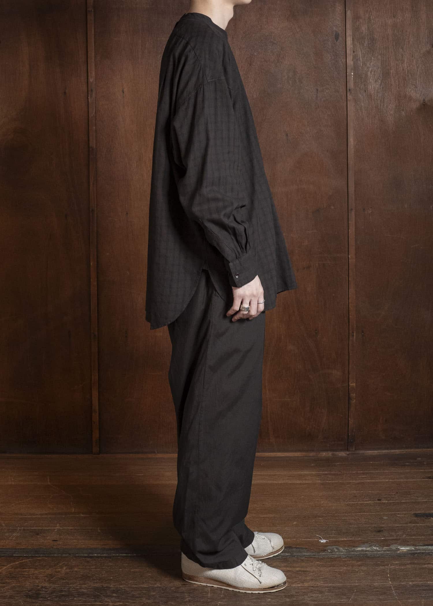 MARK.S MS0047 CHECK DRESS PULLOVER SHIRT CHECK MUD-DYE