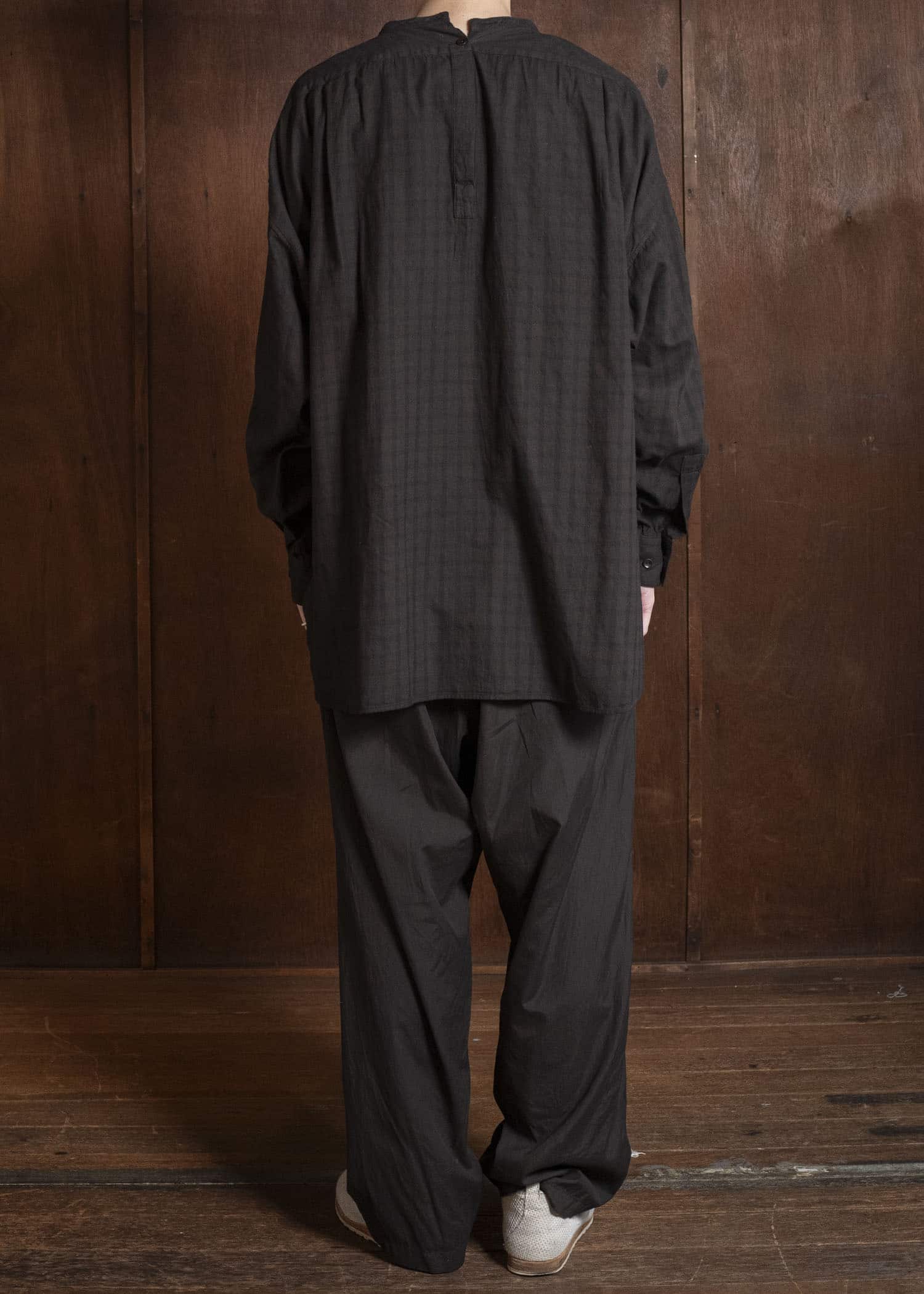 MARK.S MS0047 CHECK DRESS PULLOVER SHIRT CHECK MUD-DYE