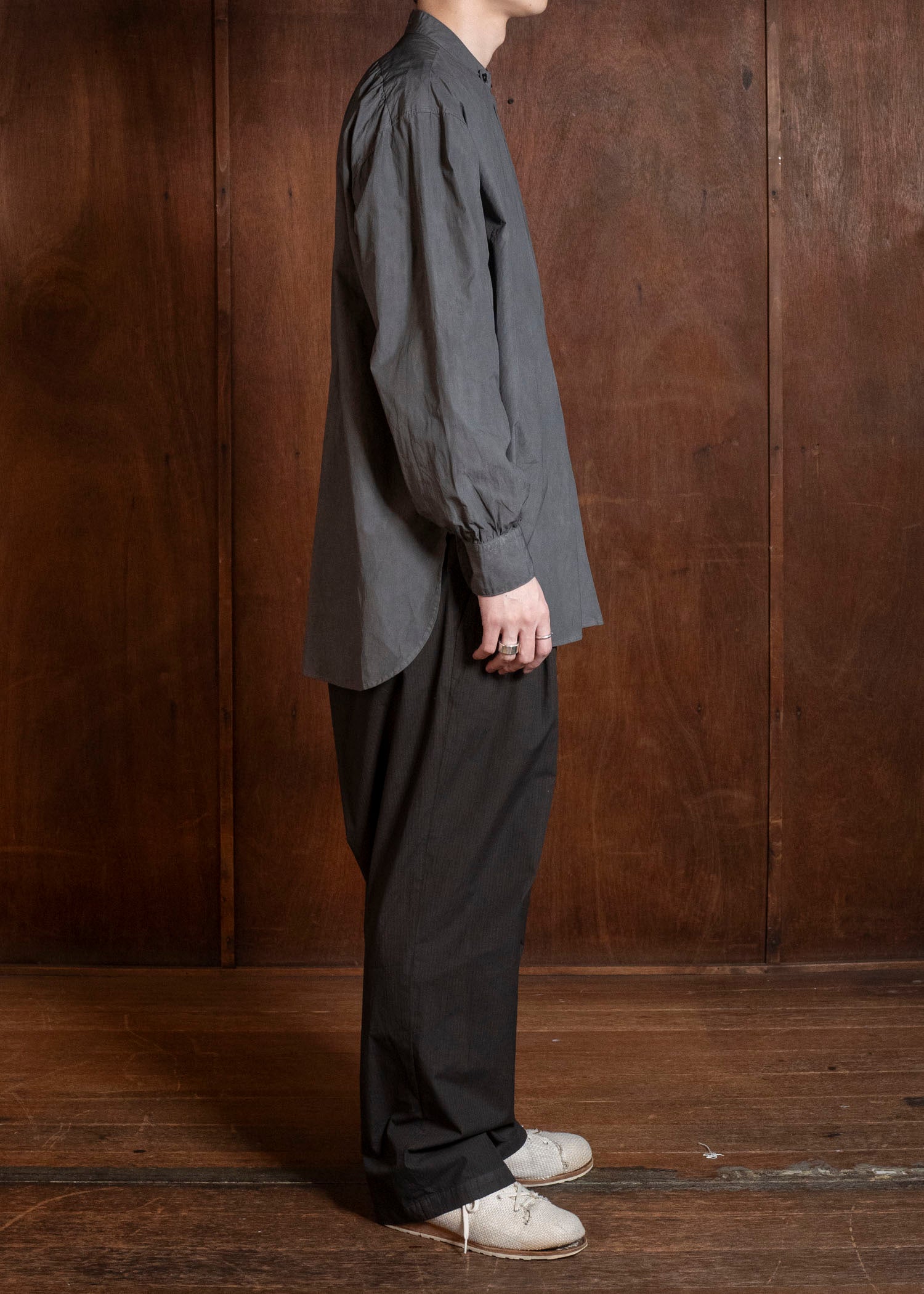 MARK.S MS0039 DOMENICO PANTS STRIPE-MUD-DYE