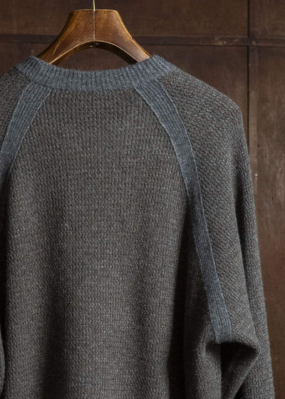 ZIGGY CHEN OVERSIZED RAGLAN SWEATER 0M2632006