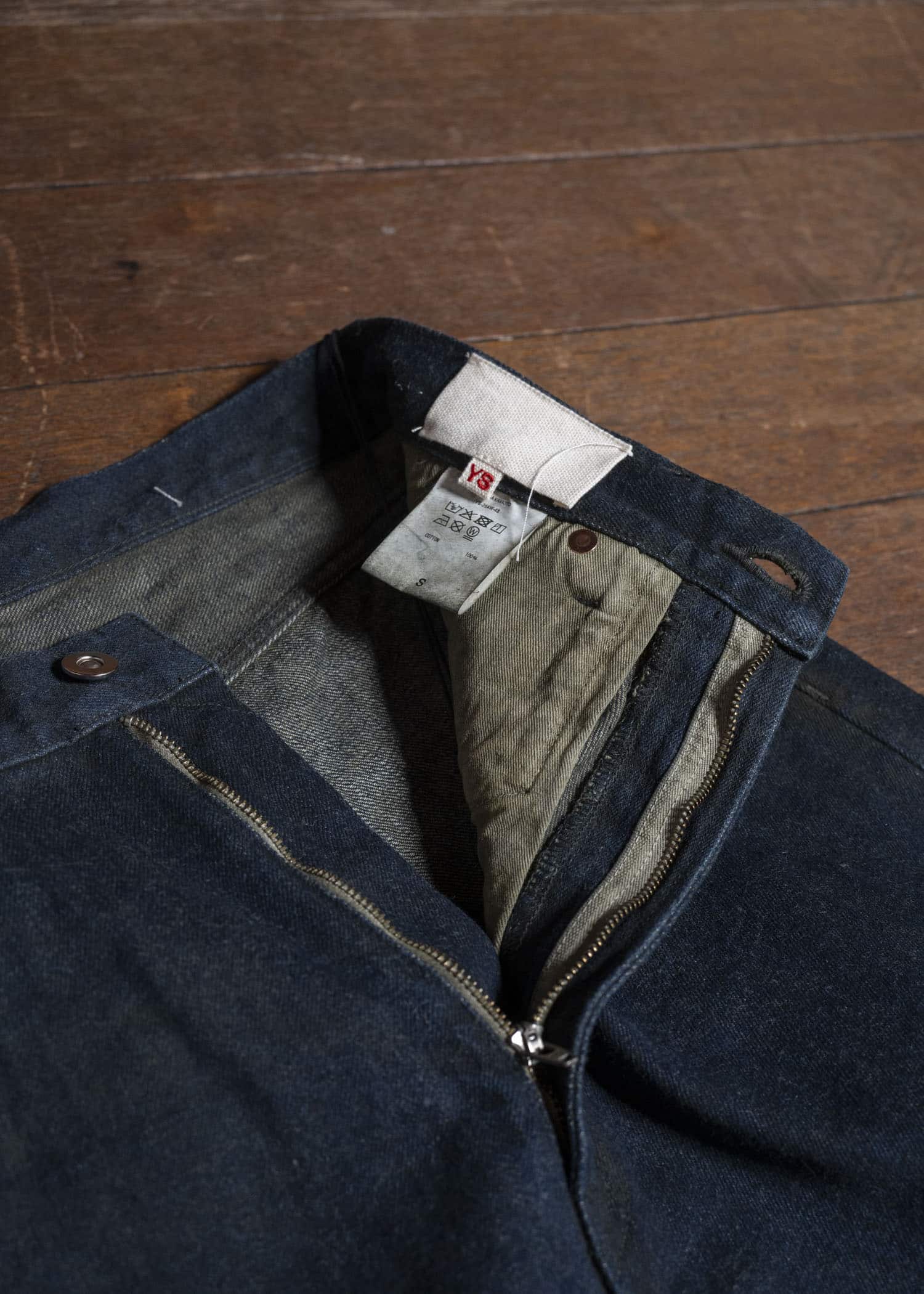 YOKO SAKAMOTO 5Pocket Baggy Pants YS-25AW-48 YELLOW OCHRE