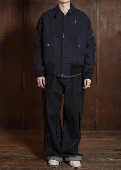 Professor.E CWU FLIGHT JKT DARK NAVY 26SS-FM-JKT-06