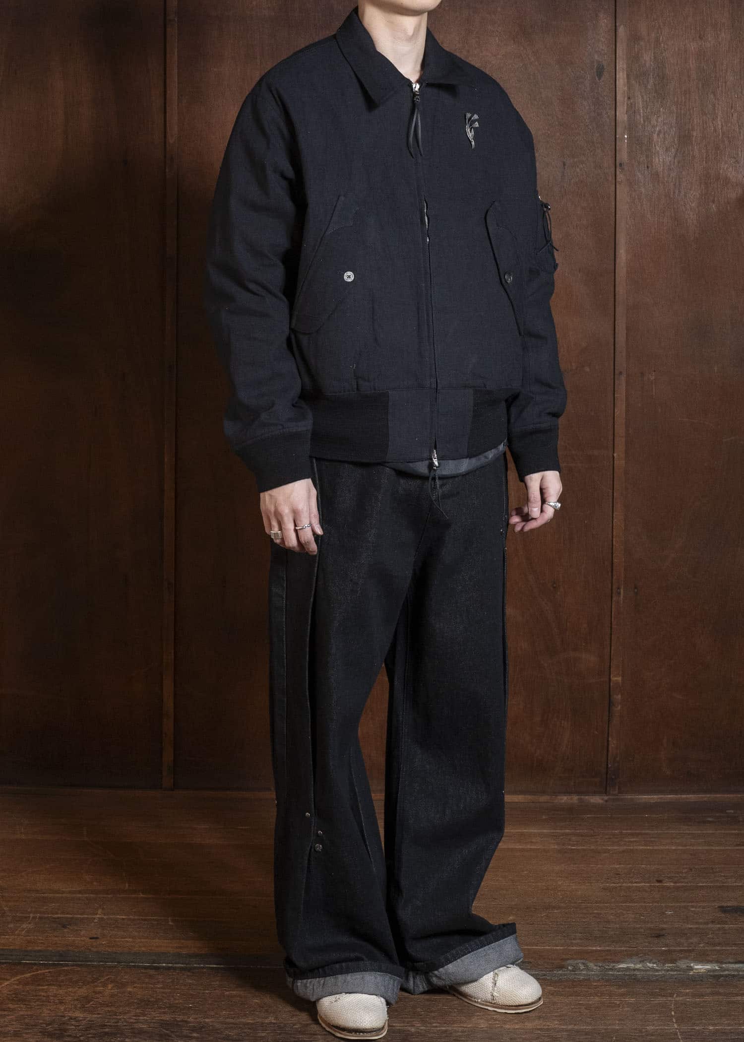 Professor.E CWU FLIGHT JKT DARK NAVY 26SS-FM-JKT-06