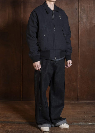 Professor.E CWU FLIGHT JKT DARK NAVY 26SS-FM-JKT-06