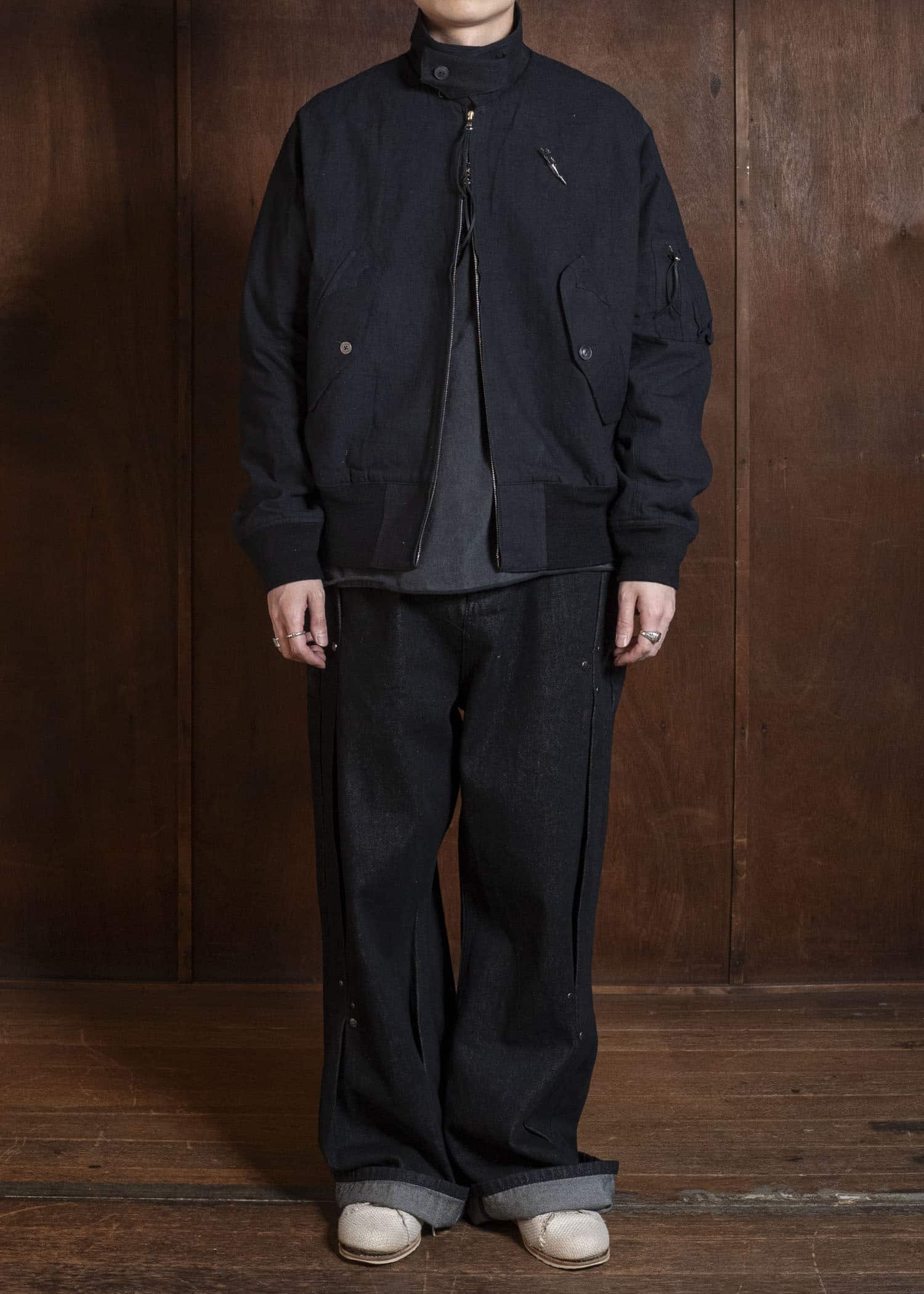 Professor.E CWU FLIGHT JKT DARK NAVY 26SS-FM-JKT-06