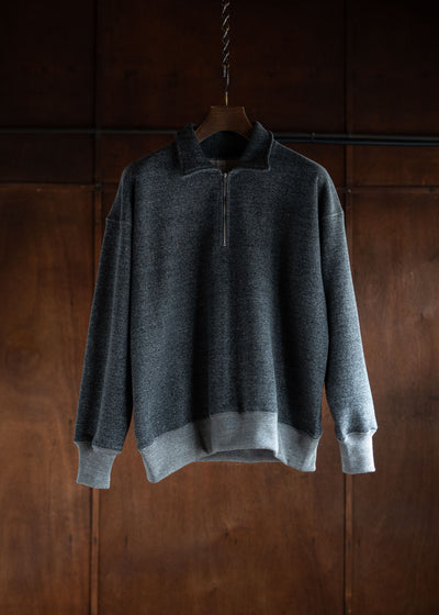 Taiga Takahashi Lot.611 Half Zip Sweat Shirt