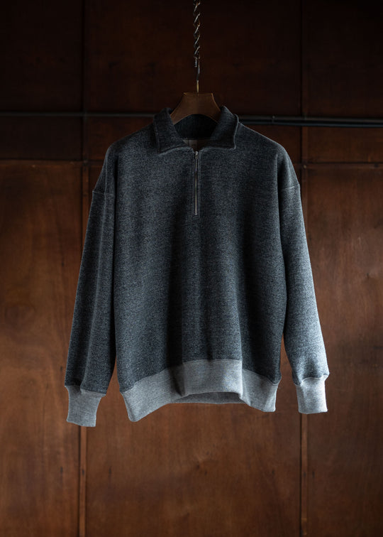 Taiga Takahashi Lot.611 Half Zip Sweat Shirt