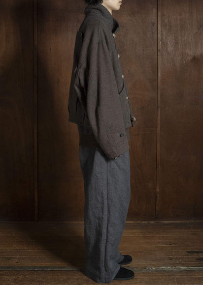 ZIGGY CHEN ASYMMETRIC HIDDEN ARC JACKET 0M2630933