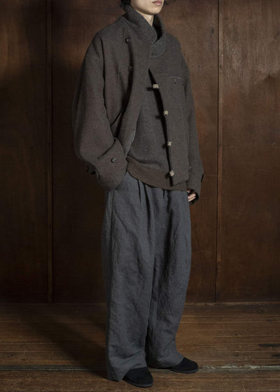 ZIGGY CHEN ASYMMETRIC HIDDEN ARC JACKET 0M2630933