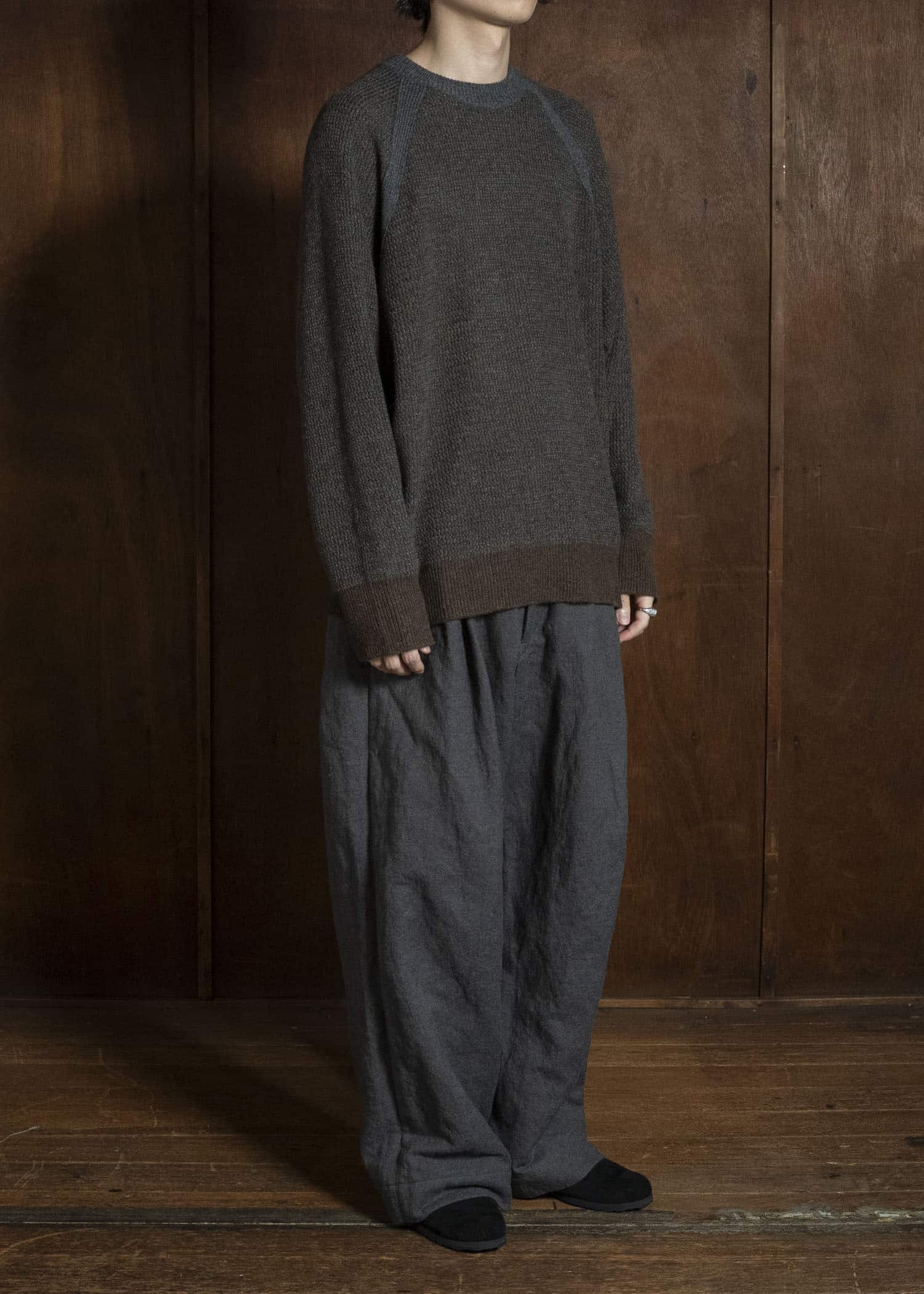 ZIGGY CHEN OVERSIZED RAGLAN SWEATER 0M2632006