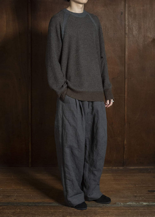 ZIGGY CHEN OVERSIZED RAGLAN SWEATER 0M2632006