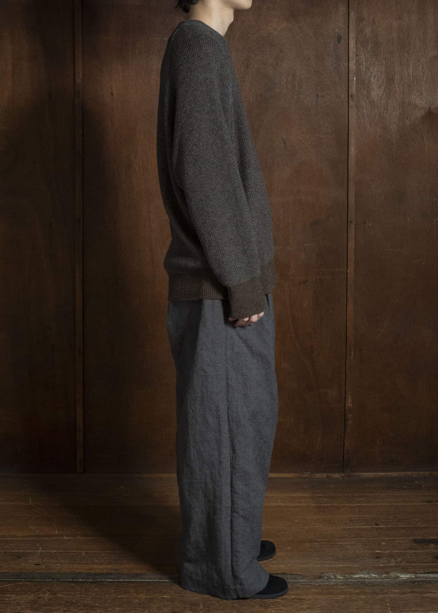 ZIGGY CHEN OVERSIZED RAGLAN SWEATER 0M2632006