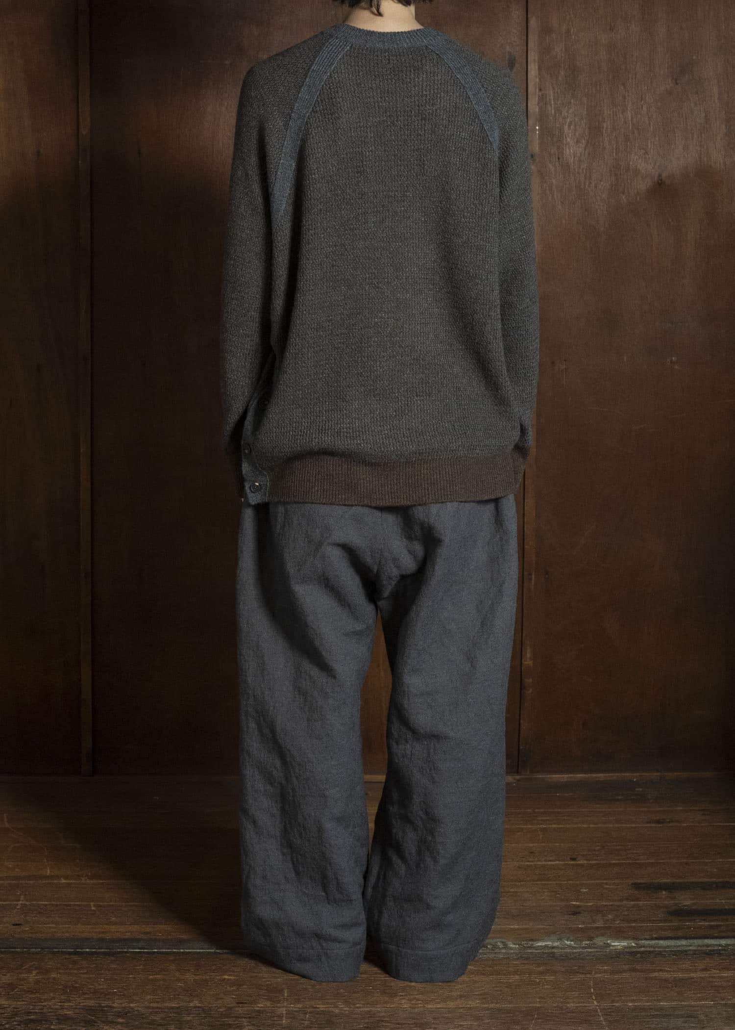 ZIGGY CHEN OVERSIZED RAGLAN SWEATER 0M2632006