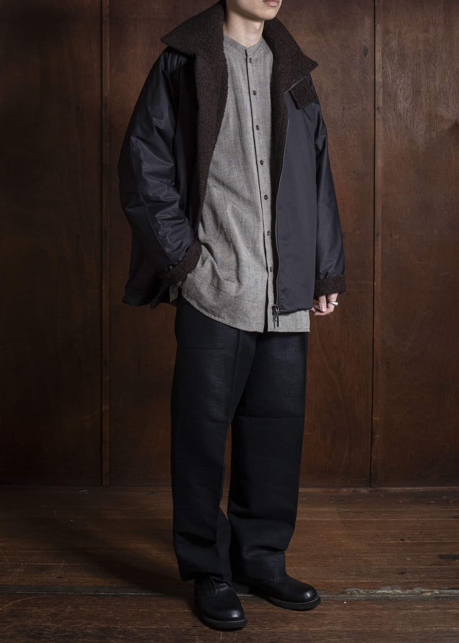 Jurgen Lehl コットンむら糸ツイード J0554FJM721 95