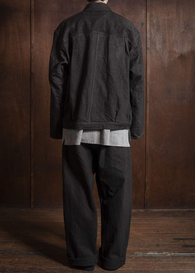 YOKO SAKAMOTO Pleats Jacket YS-25AW-47 KAKISHIBU