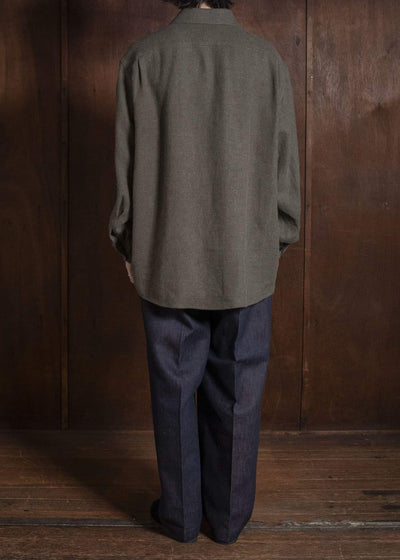 Gorsch #14 2ND-TR01-DNM Kakishibu Denim Two Tack Trousers Kakishibu