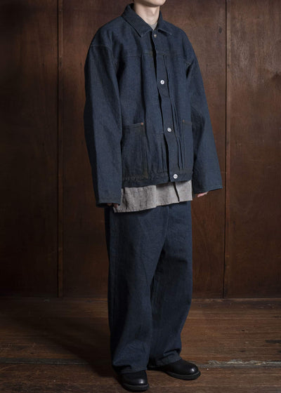 YOKO SAKAMOTO 5Pocket Baggy Pants YS-25AW-48 YELLOW OCHRE