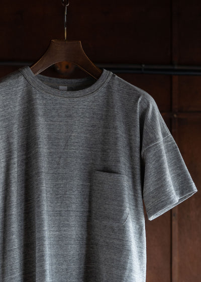 Taiga Takahashi Lot.601 Tee Shirt HEATHER GRAY