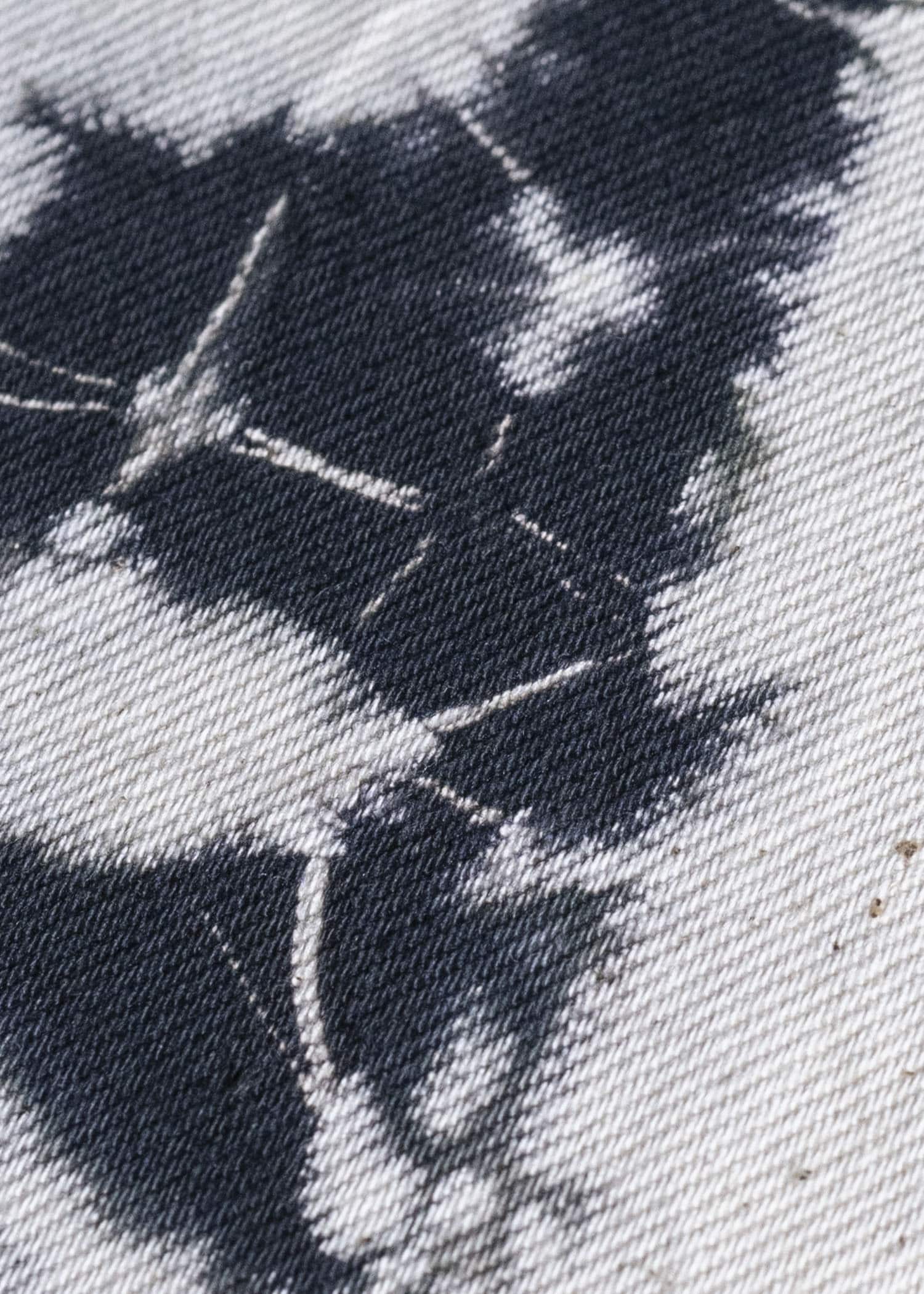 SUZUSAN 9017C-010 Organic Cotton Laptop Case 1005 Black - Ivory