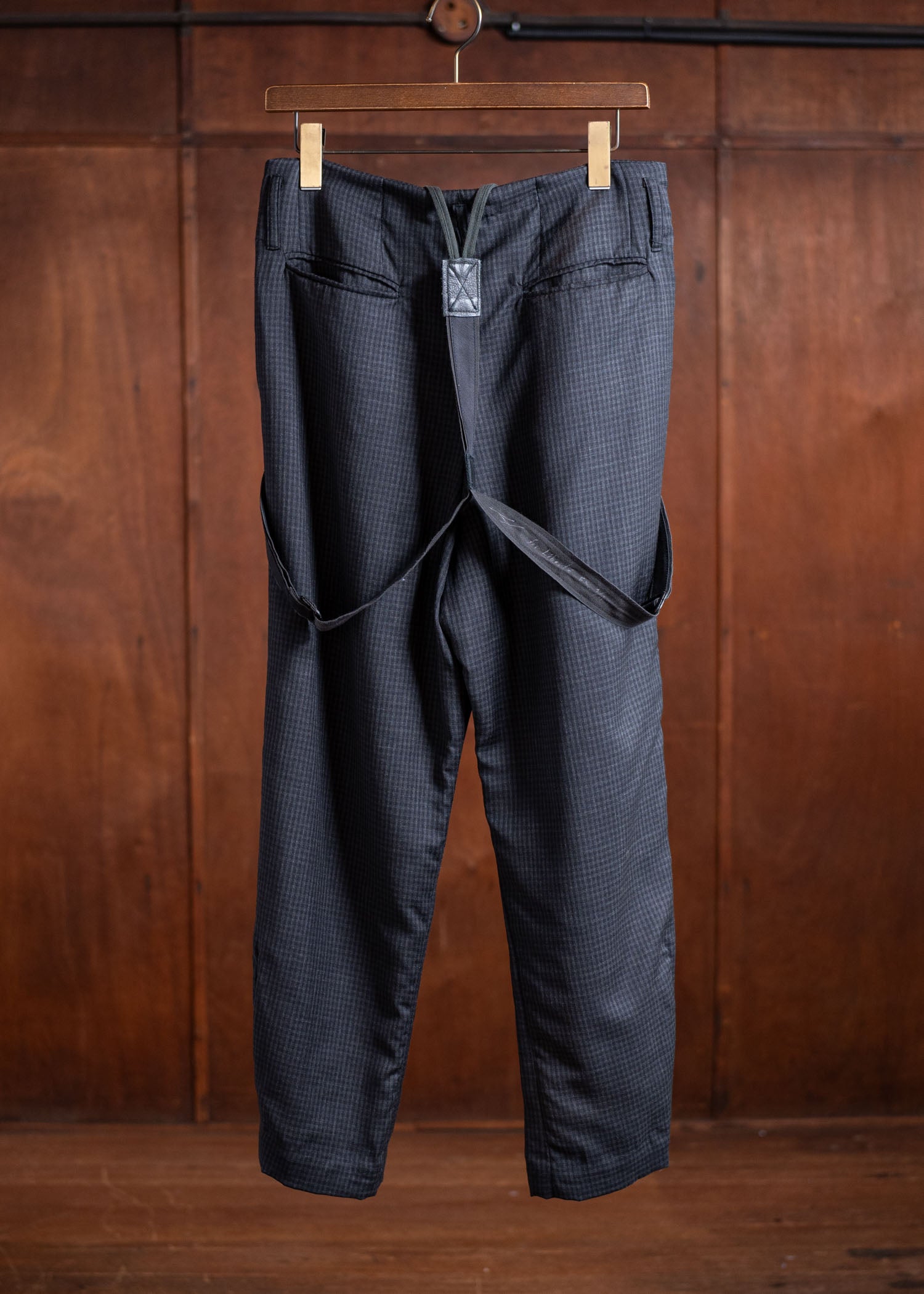 Geoffrey B. Small Tasmanian Wool Pants with suspenders