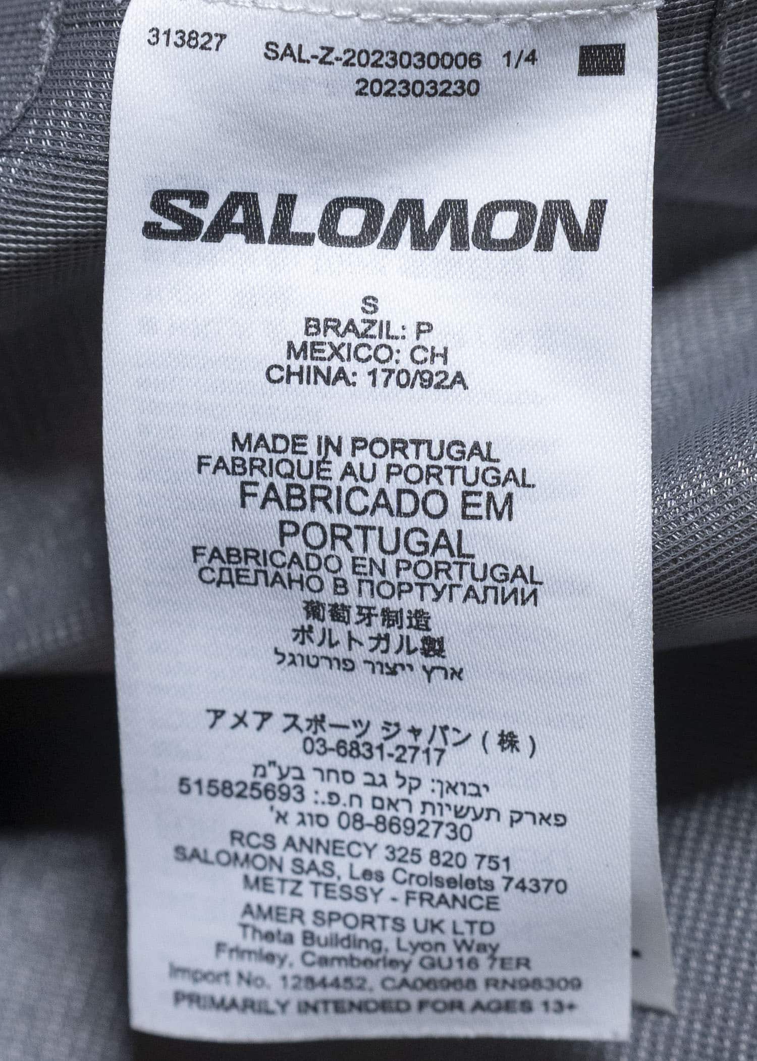 11 by boris bidjan saberi x SALOMON ロングジップブルゾン LONG ZIP HOODIE A.B.1