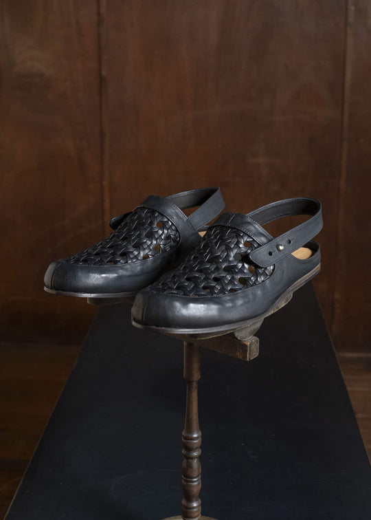 PETROSOLAUM 81139-PO04 cage sandal BL