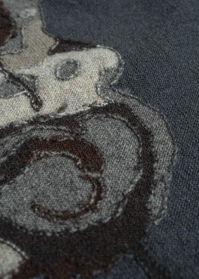 ZIGGY CHEN INTARSIA FRONT PATTERN SWEATER 0M2632004