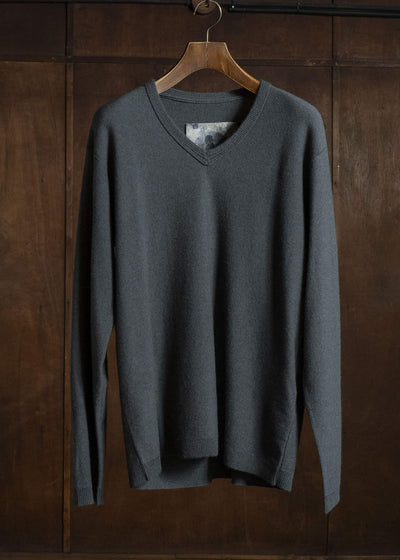 ZIGGY CHEN INTARSIA V-NECK SWEATER 0M2632002 23