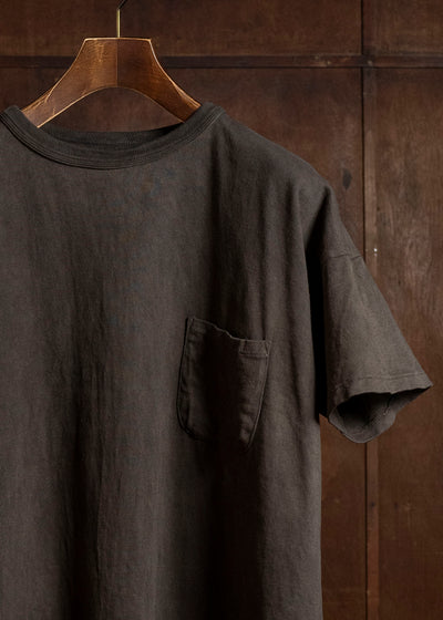 Taiga Takahashi Lot.601-Mud Dyed Brown Tee Shirts Mud Dyed Brown