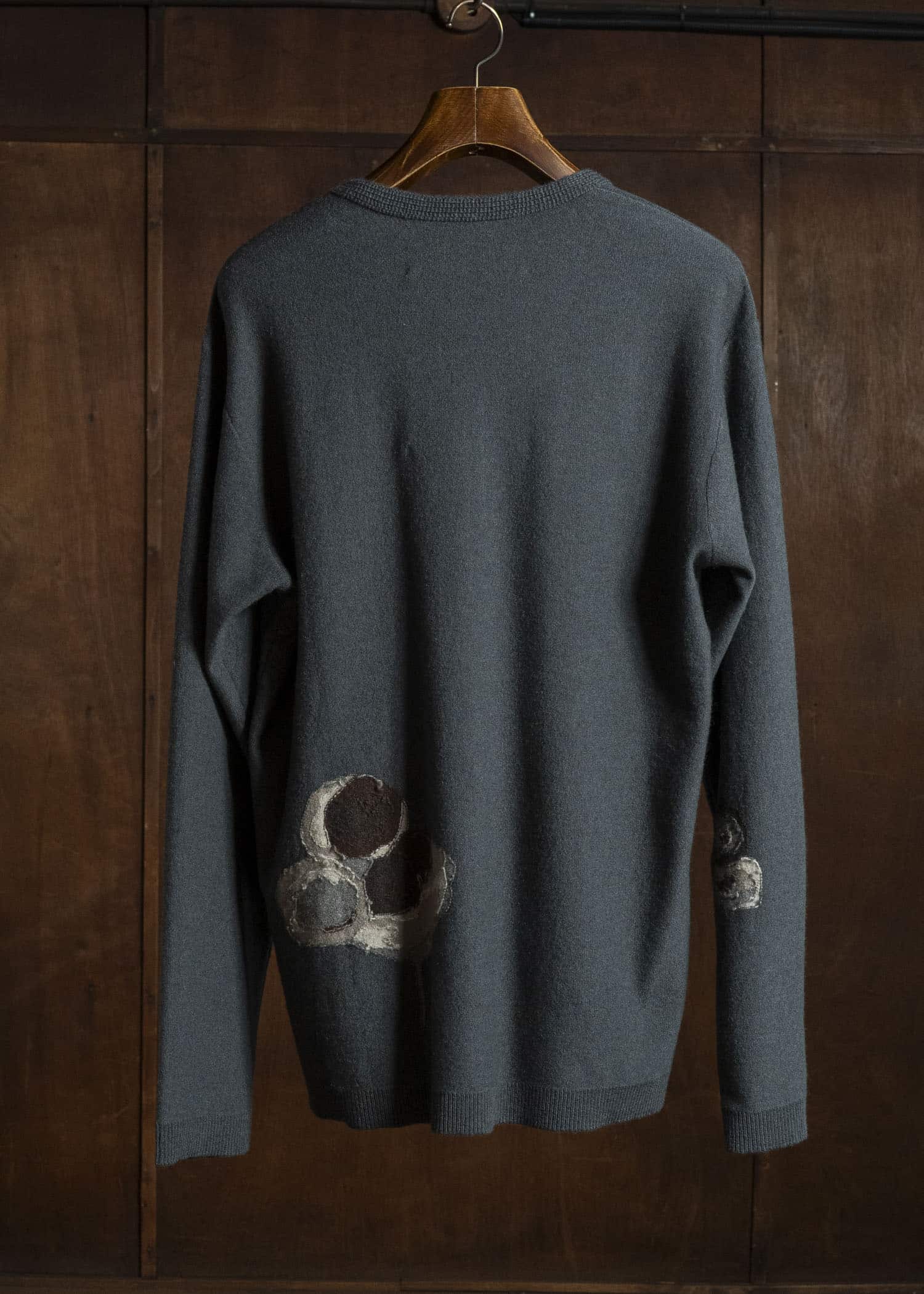 ZIGGY CHEN INTARSIA V-NECK SWEATER 0M2632002 23