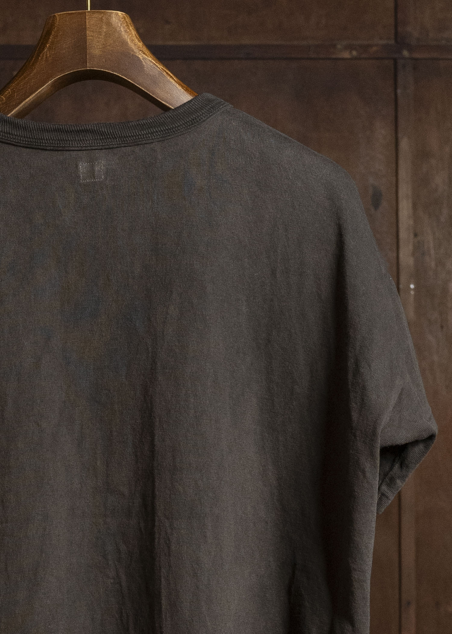 Taiga Takahashi Lot.601-Mud Dyed Brown Tee Shirts Mud Dyed Brown
