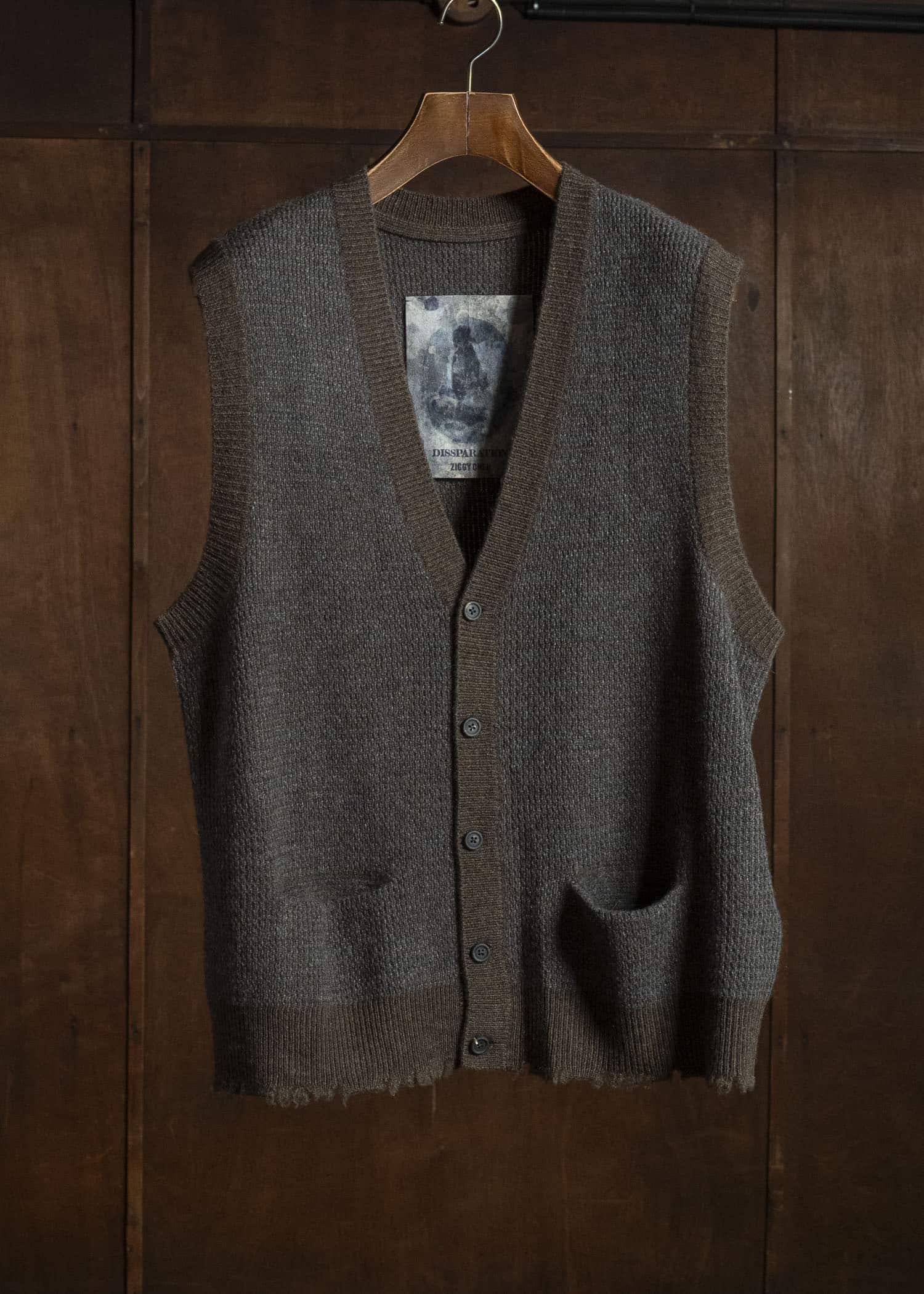 ZIGGY CHEN SLEEVELESS CARDIGAN 0M2632501