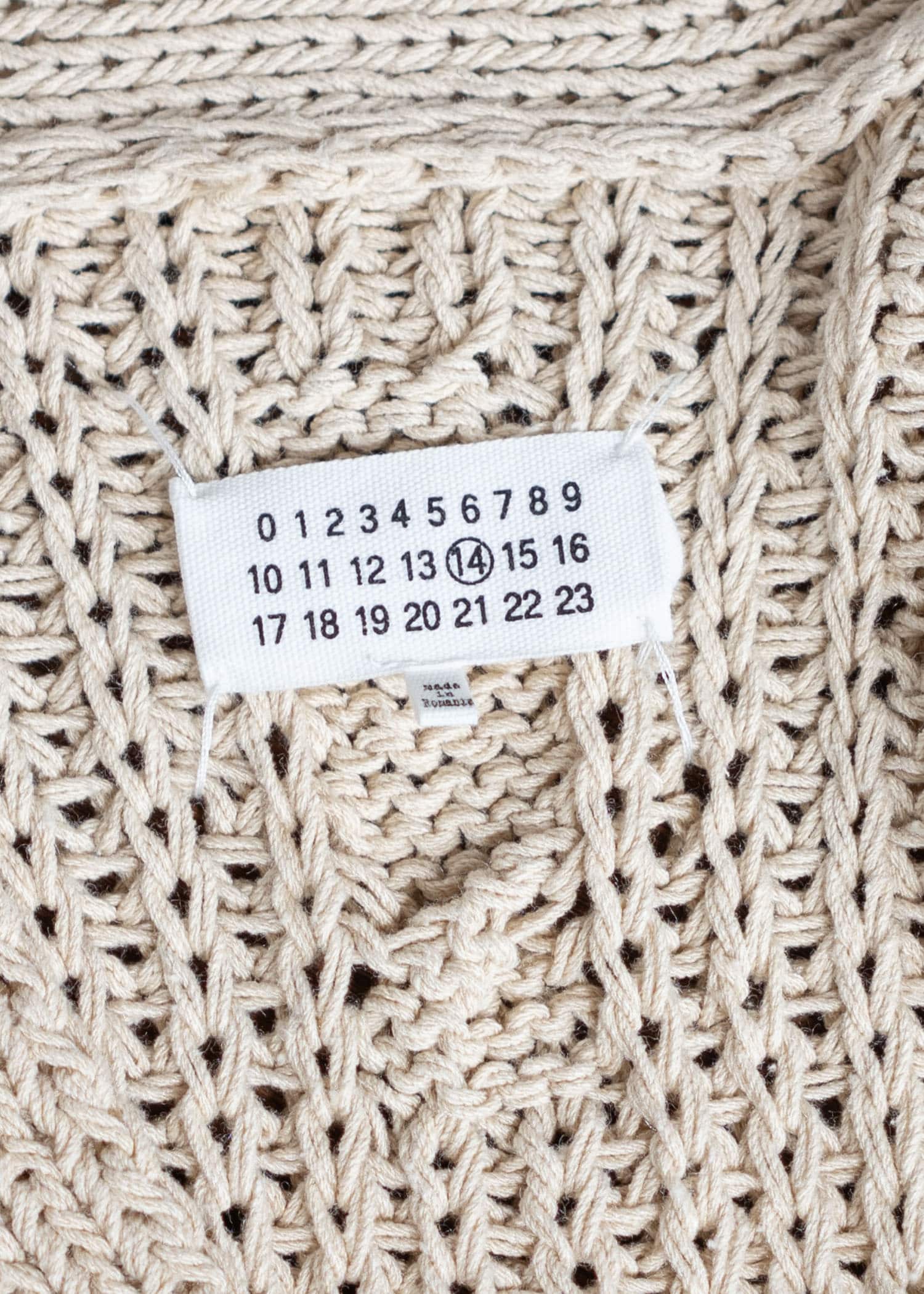 Maison Margiela 17SS Silk Cardigan