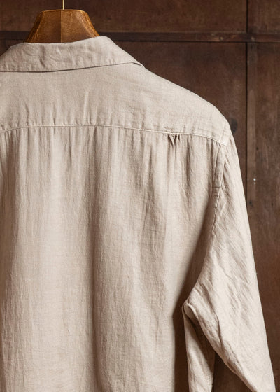 Taiga Takahashi Lot.101-Yakusugi Open Collar Shirt Yakusugi