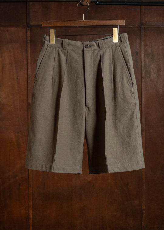 Taiga Takahashi Lot.215-Brown U.S. Army Shorts Brown