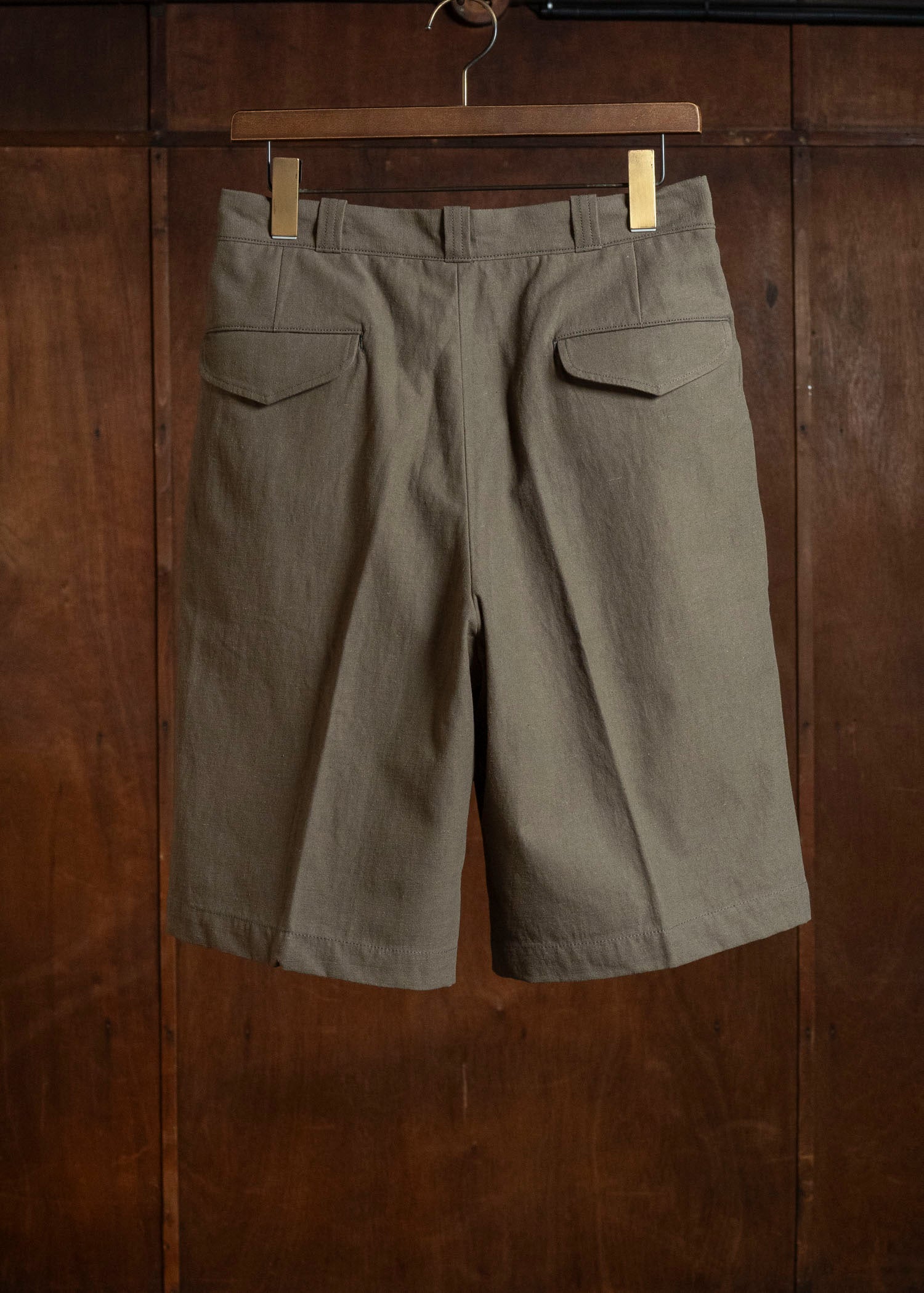 Taiga Takahashi Lot.215-Brown U.S. Army Shorts Brown