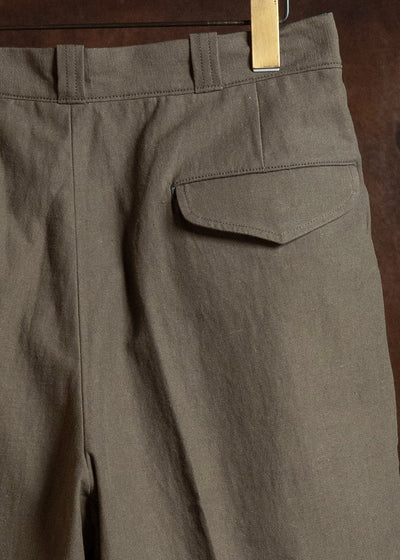Taiga Takahashi Lot.215-Brown U.S. Army Shorts Brown