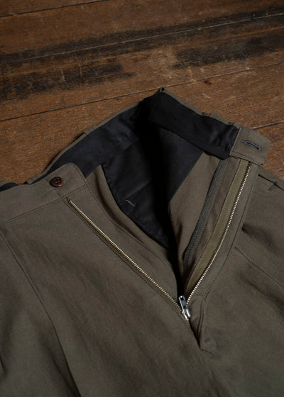 Taiga Takahashi Lot.215-Brown U.S. Army Shorts Brown