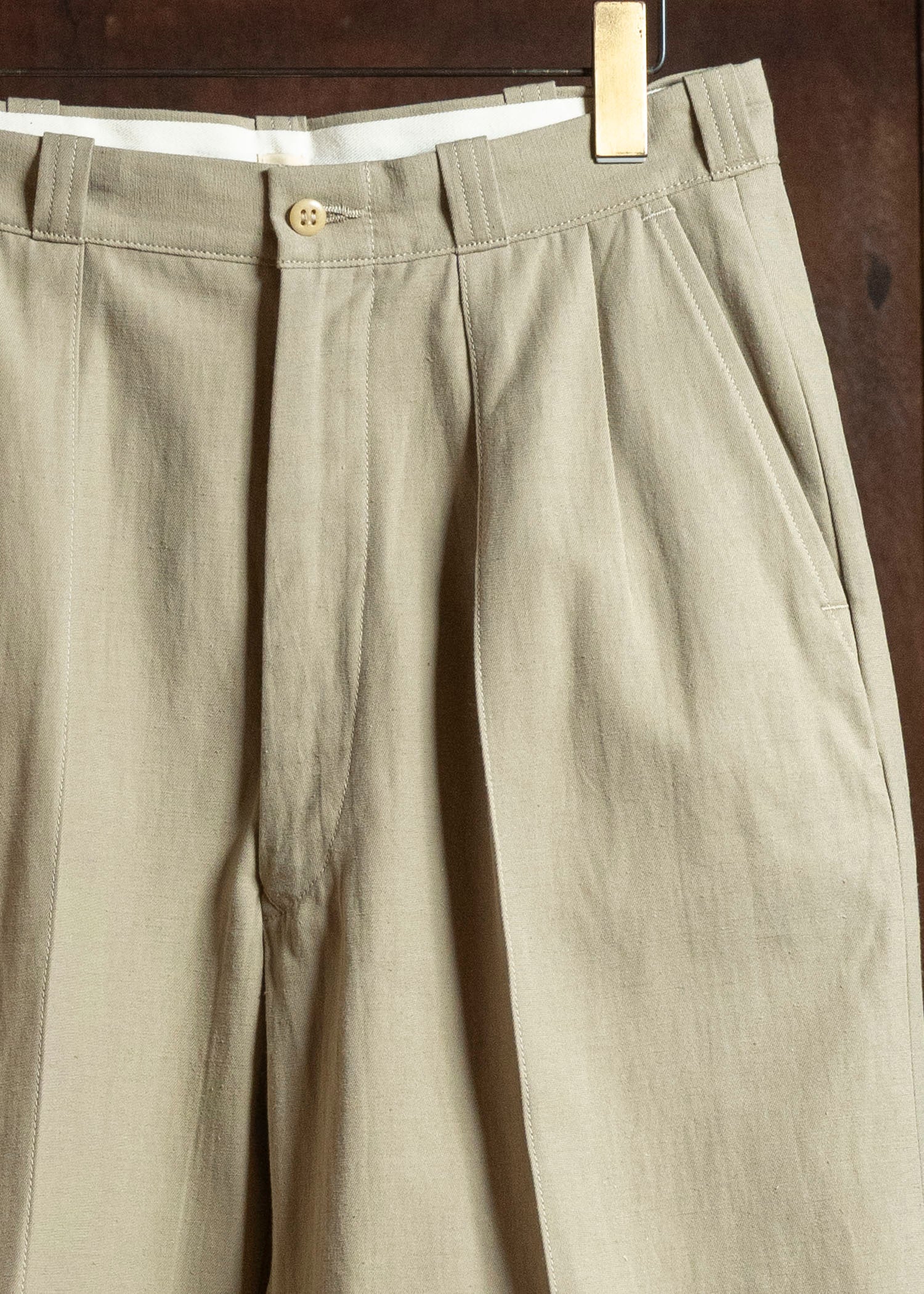 Taiga Takahashi Lot.215-Beige U.S. Army Shorts Beige
