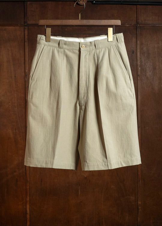 Taiga Takahashi Lot.215-Beige U.S. Army Shorts Beige