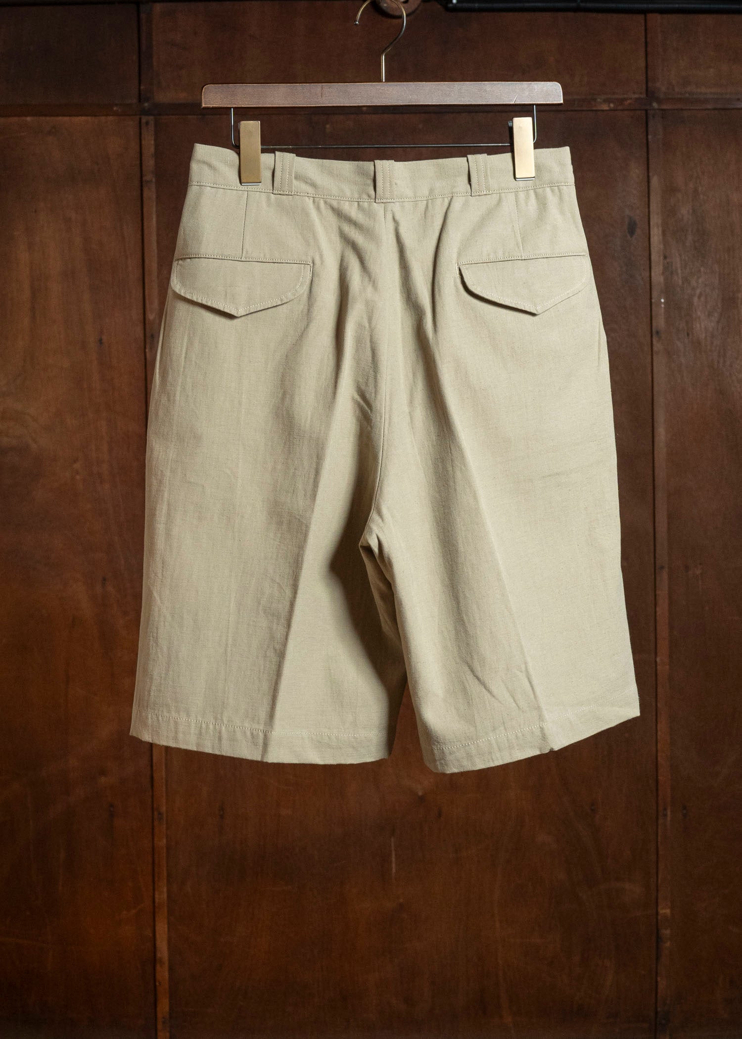 Taiga Takahashi Lot.215-Beige U.S. Army Shorts Beige