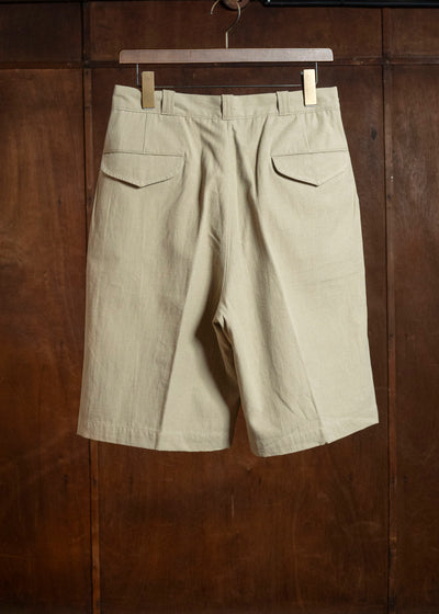 Taiga Takahashi Lot.215-Beige U.S. Army Shorts Beige