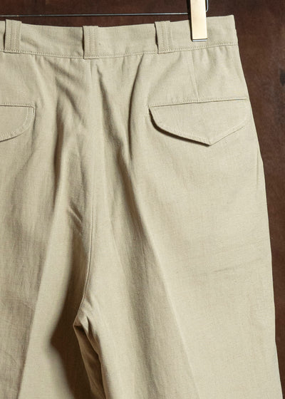 Taiga Takahashi Lot.215-Beige U.S. Army Shorts Beige